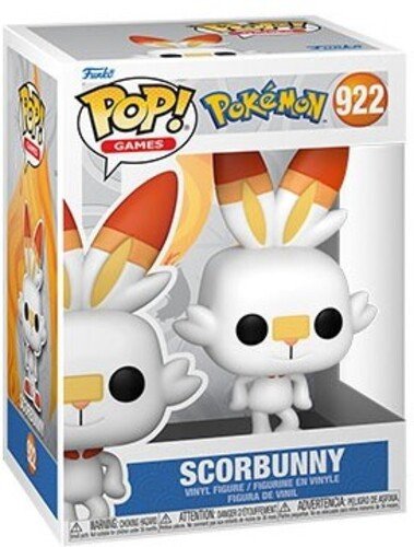 Pokemon- Scorbunny - Funko Pop! Games: - Produtos - Funko - 0889698622714 - 25 de agosto de 2023