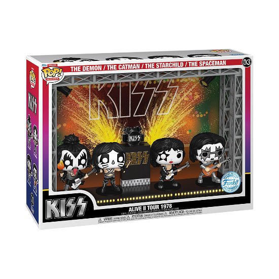 Cover for Kiss: Funko Pop! Moments · Kiss POP! Moments DLX Vinyl Figuren 4er-Pack Alive (Leketøy) [Deluxe edition] (2023)