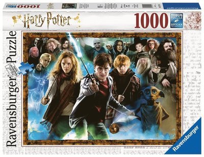 Ravensburger Puzzle  Harry Potter  1000pcs Jigsaw Puzzle Puzzles - Ravensburger Puzzle  Harry Potter  1000pcs Jigsaw Puzzle Puzzles - Brætspil - Ravensburger - 4005556151714 - 2020