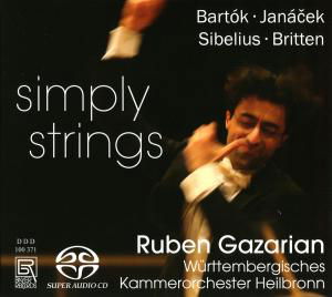 Cover for Bartok / Gazarian / Wurttembergisches · Simply Strs-werke Fur (CD) (2012)