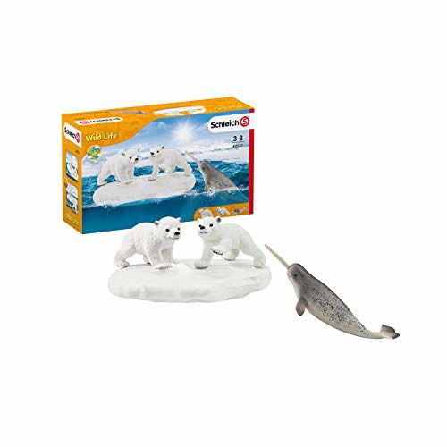 Cuccioli Di Orso E Narvalo Nei Ghiacci - Schleich: Wild Life - Gadżety - Schleich - 4059433277714 - 5 czerwca 2021