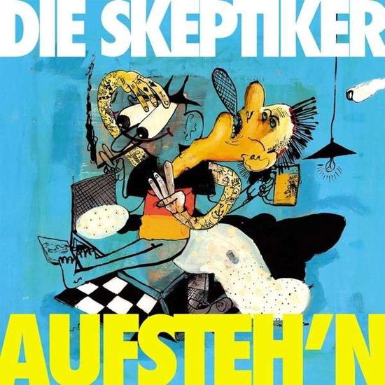 Cover for Die Skeptiker · Aufsteh'n (LP) (2013)