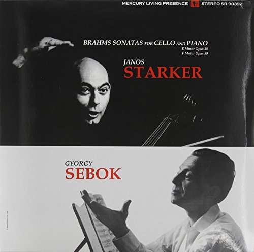 Cover for Starker Janos · Brahms: Sonatas for Cello and Piano (180g) (LP) [180 gram edition] (2019)