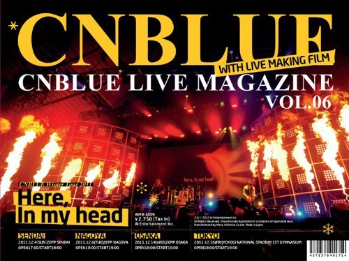 Cnblue Live Magazine Vol.6 - Cnblue - Musik - AI - 4571378401714 - 25. april 2012