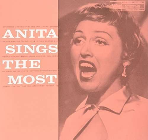 Cover for Anita O'day · Anita Sings the Most (LP) [Limited, 180 gram edition] (2013)