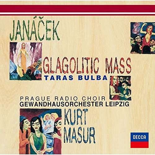 Cover for Kurt Masur · Janacek: Glagolitic Mass. Taras Bulb (CD) (2015)