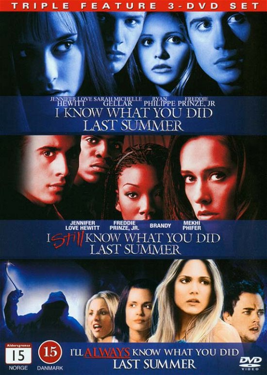 I Know What You Did Last Summer 1-3 Boxs - I Know What You Did Last Summer Collection - Filmes - JV-SPHE - 5051162273714 - 21 de setembro de 2010
