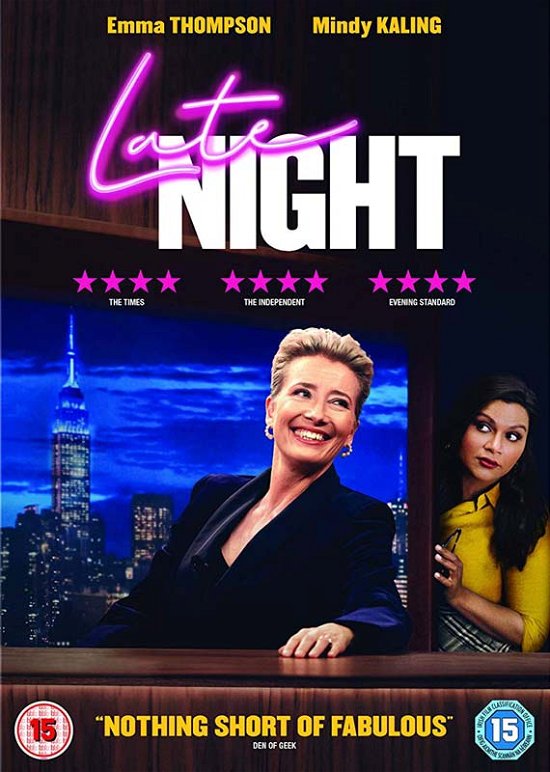 Cover for Late Night (DVD) (2019)