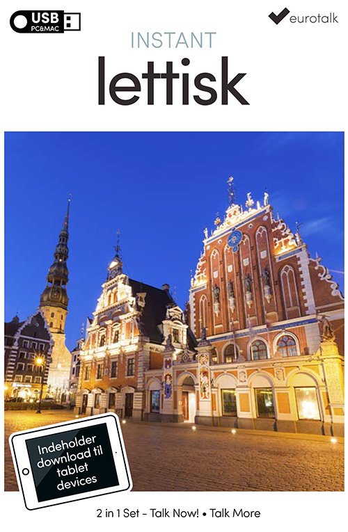 Cover for EuroTalk · Instant: Lettisk begynder- og parlørkursus USB &amp; download (CD-ROM) (2016)