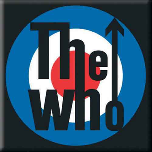 The Who Fridge Magnet: Target Logo - The Who - Produtos - Bravado - 5055295306714 - 28 de março de 2011