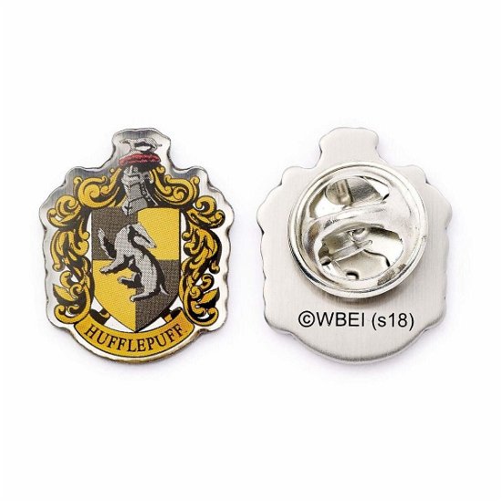 Hufflepuff Crest Pin Badge - Harry Potter - Harry Potter - Koopwaar - LICENSED MERCHANDISE - 5055583412714 - 31 juli 2021
