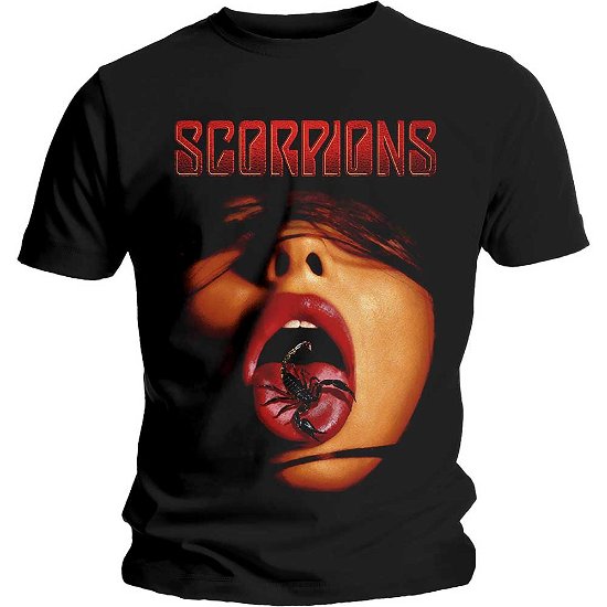 Scorpions Unisex T-Shirt: Scorpion Tongue - Scorpions - Merchandise - Global - Apparel - 5056170622714 - 17. januar 2020