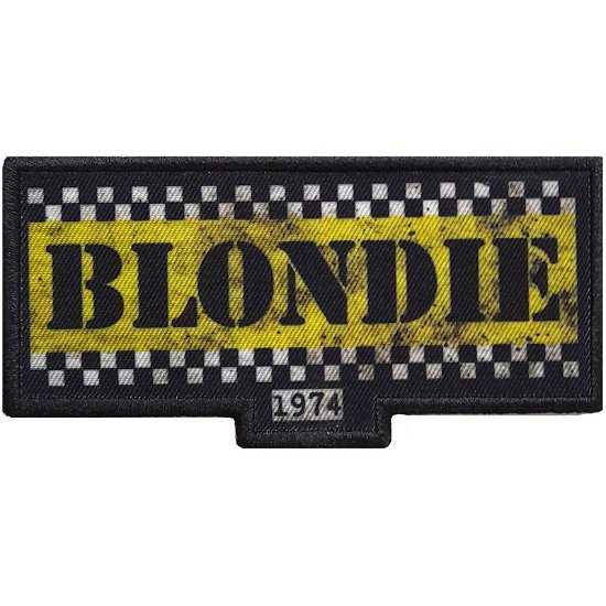 Cover for Blondie · Blondie Standard Patch: Taxi (Patch)
