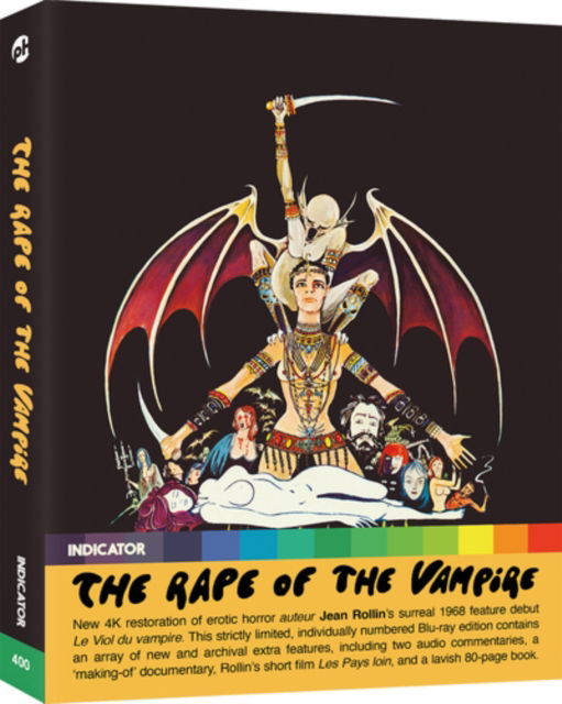 The Rape Of The Vampire Limited Edition - Jean Rollin - Filme - Powerhouse Films - 5060697922714 - 18. September 2023