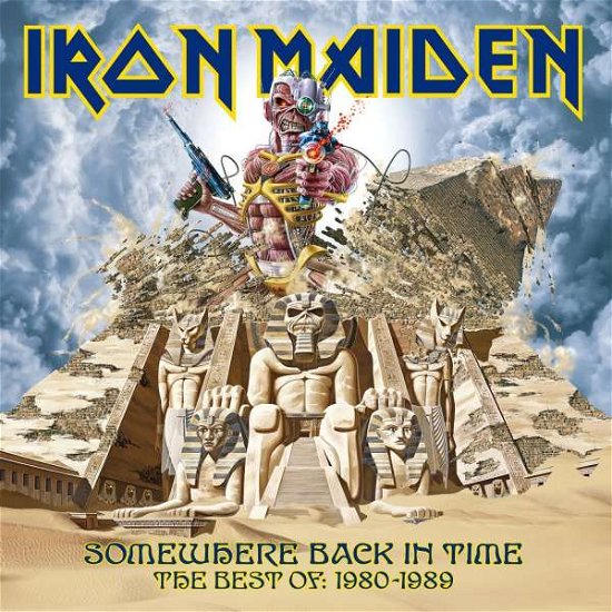 Cover for Iron Maiden · Somewhere Back in Time (The Best of 1980-1989) (LP) [Picture Disc edition] (2008)