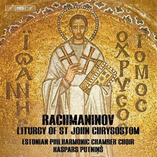 Cover for Estonian Philharmonic Chamber Choir · Rachmaninov - Chrysostom (CD) (2022)