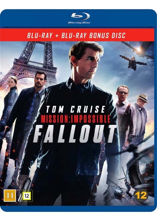 Cover for Mission Impossible 6 - Fallout (Blu-ray) (2018)