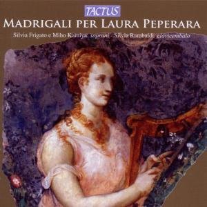 Cover for Frigato,silvia / Kamiya,miho · Madrigals for Laura Peperara (CD) (2010)