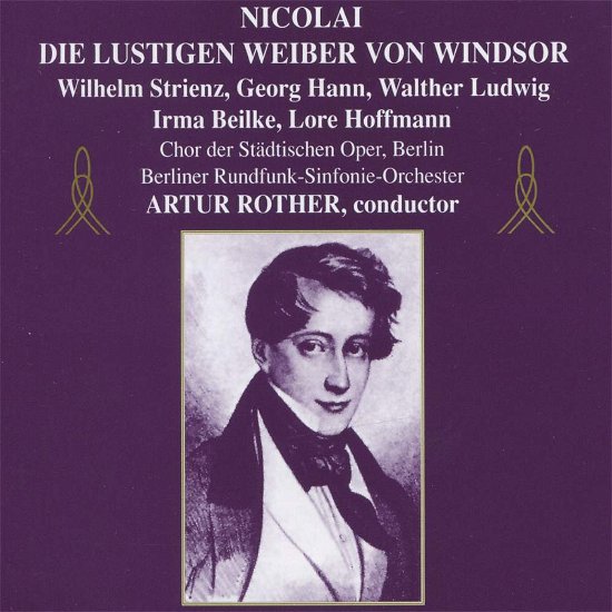 Cover for Nicolai · Nicolai-die Lustigen Weiber Von Windsor (CD)