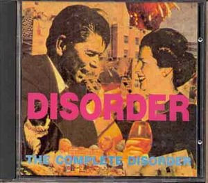 Cover for Disorder · Complete Disorder (LP) (1998)