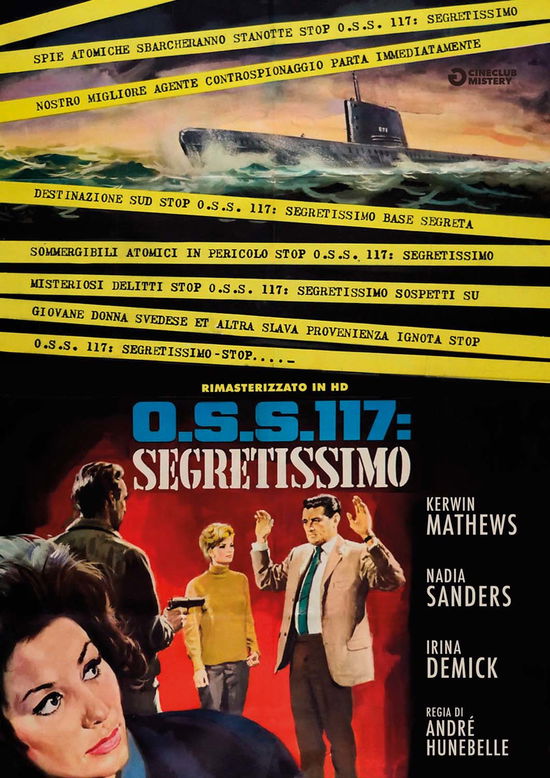 Cover for Oss 117 - Segretissimo (Rimast (DVD) (2018)