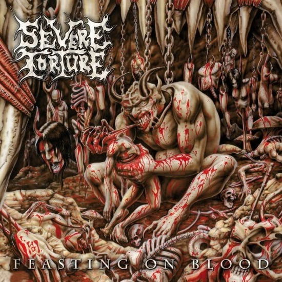 Cover for Severe Torture · Feasting on Blood (LP) [Reissue edition] (2022)
