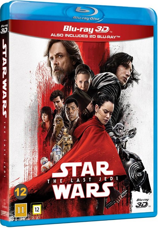 Cover for Star Wars · Star Wars: Episode 8 -  The Last Jedi (3D Blu-ray/BD) [3D edition] (2018)