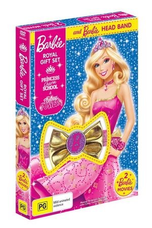 Cover for N/a · Barbie - Princess Charm School / Barbie in Princess Power / Barbie Royal Pack + Gift with Purchase (DVD) (2018)