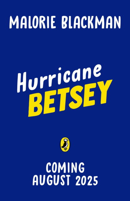 Cover for Malorie Blackman · Hurricane Betsey - The Betsey Biggalow Adventures (Paperback Book) (2025)