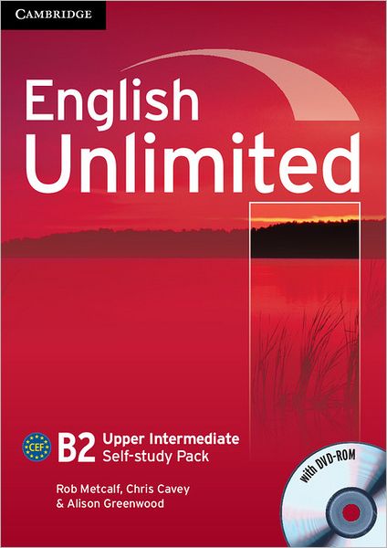 Cover for Rob Metcalf · English Unlimited Upper Intermediate Self-study Pack (Workbook with DVD-ROM) - English Unlimited (Bok) (2011)