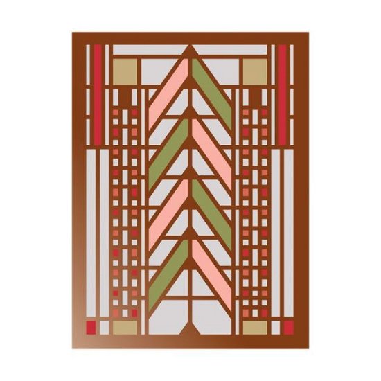 Frank Lloyd Wright Tree Of Life Large Embellished Notecards - Sarah McMenemy - Books - Galison - 9780735351714 - October 3, 2017