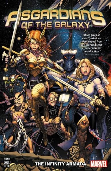 Cover for Cullen Bunn · Asgardians Of The Galaxy Vol. 1: The Infinity Armada (Taschenbuch) (2019)