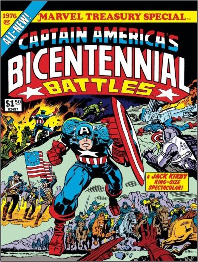 Cover for Jack Kirby · Captain America's Bicentennial Battles: All-new Marvel Treasury Edition (Paperback Bog) (2021)