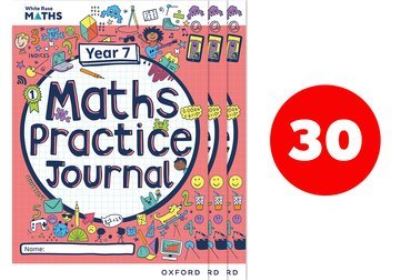 Cover for Matthew Ainscough · White Rose Maths Practice Journals Year 7 Workbooks: Pack of 30 (Paperback Book) (2023)