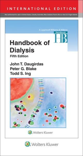 Cover for John T. Daugirdas · Handbook of Dialysis (Paperback Book) [Fifth, International edition] (2014)