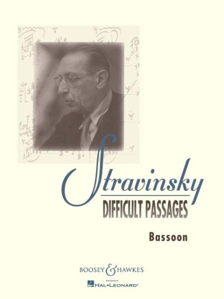 Cover for Igor Stravinsky · Difficult Passages (Book) (2004)