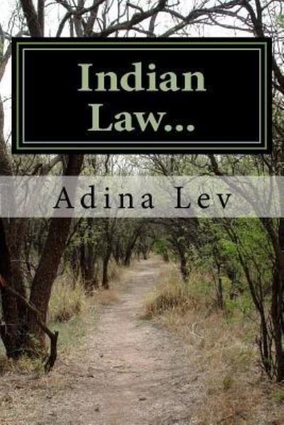 Cover for Adina Lev · Indian Law... (Paperback Book) (2017)