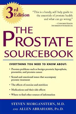 Cover for Steven Morganstern · The Prostate Sourcebook (Paperback Book) (1998)