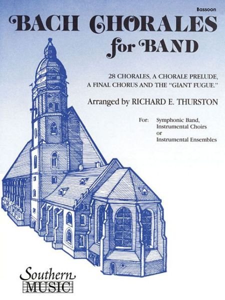 Cover for Johann Sebastian Bach · Bach Chorales For Band (Partitur) (1991)