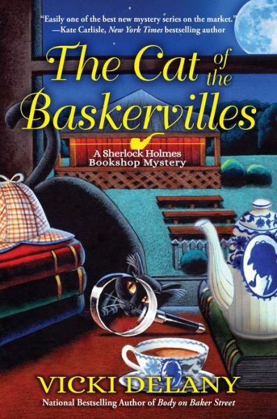 Cover for Vicki Delany · A Cat of the Baskervilles: A Sherlock Holmes Bookshop Mystery (Innbunden bok) (2018)