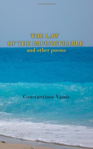 Cover for Constantinos Vassis · The Law of the Impenetrable (Paperback Book) (2010)