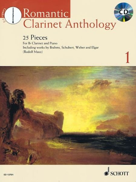Cover for Hal Leonard Publishing Corporation · Romantic Clarinet Anthology Vol. 1: 25 Pieces (MISC) (2015)
