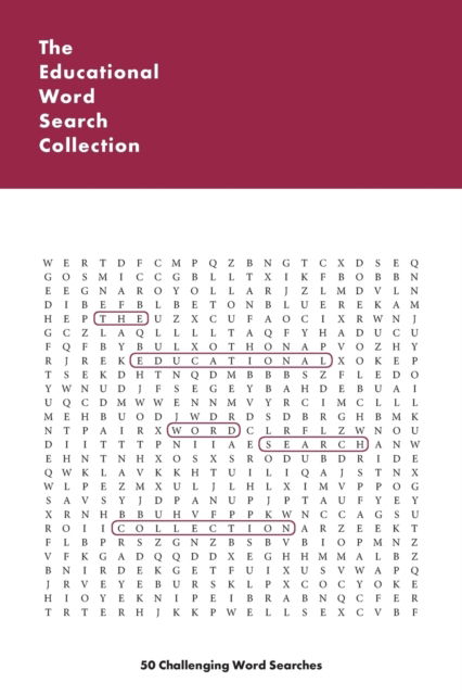 The Educational Word Search Collection - Puzzle House - Books - Trail Wanderer Publications - 9781916009714 - January 4, 2019