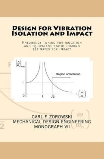 Cover for Carl F Zorowski · Design for Vibration Isolation and Impact (Paperback Book) (2017)