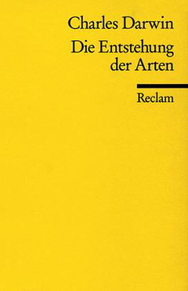 Cover for Charles Darwin · Reclam UB 03071 Darwin.Entst.der Arten (Book)