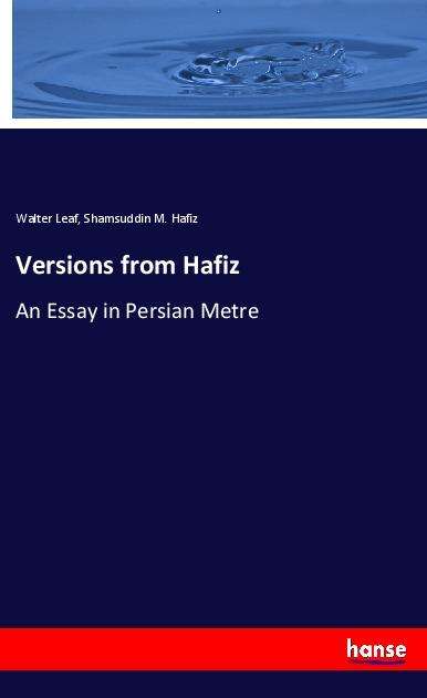 Cover for Leaf · Versions from Hafiz (Book) (2022)
