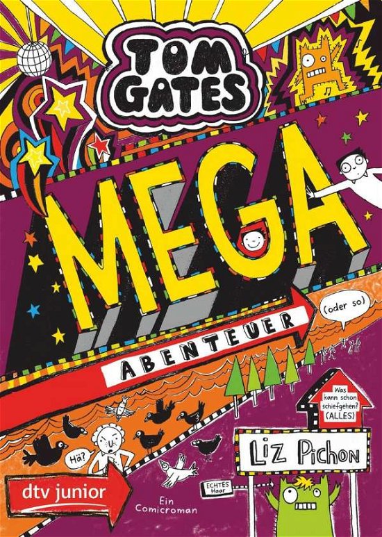 Tom Gates: Mega-Abenteuer (oder - Pichon - Książki -  - 9783423718714 - 
