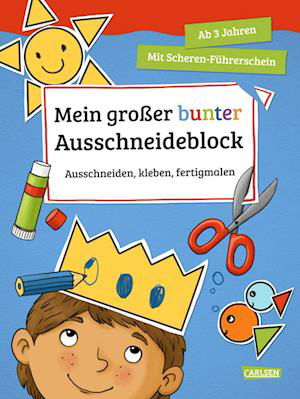 Cover for Meike Teichmann · Mein großer bunter Ausschneideblock (Taschenbuch) (2022)