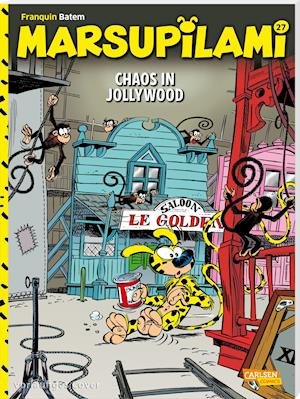 Cover for André Franquin · Marsupilami 27: Chaos in Jollywood (Paperback Bog) (2022)