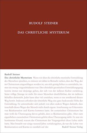 Cover for Rudolf Steiner · Das christliche Mysterium (Book) (2024)